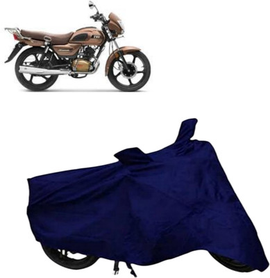 Arab Moto Waterproof Two Wheeler Cover for TVS(Electric Dash, Blue)