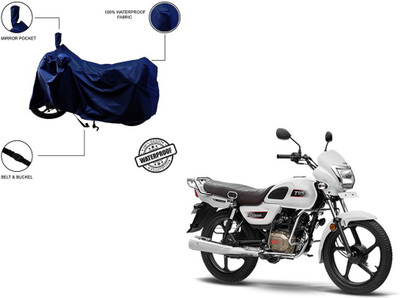 KEDIT Two Wheeler Cover for Universal For Bike(Radeon, Blue)