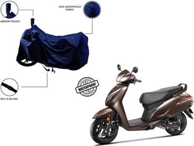 KEDIT Two Wheeler Cover for Universal For Bike(Activa 125, Blue)