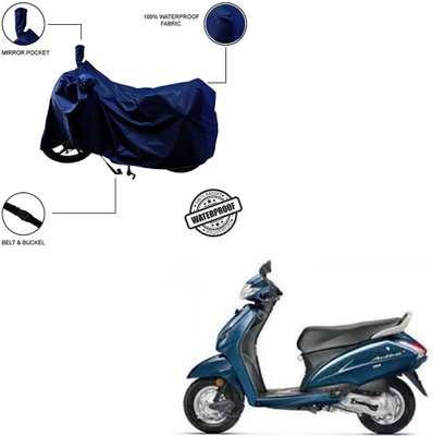 KEDIT Two Wheeler Cover for Universal For Bike(Activa 4G, Blue)