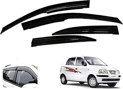 zrafashion For Non-convertibles Front, Rear Wind Deflector(Tinted HYUNDAI Santro)