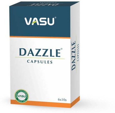 VASU Dazzle Capsule 60 X 2 = 120 Caps(Pack of 2, 120 Capsules)