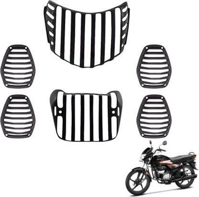 QZ DEVICE PZHFDELUXCOMBO6PCS3252 Bike Headlight Grill(Black)