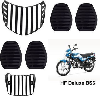 QZ DEVICE PZHFDELUXCOMBO6PCS3247 Bike Headlight Grill(Black)