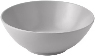 IKEA Stoneware Serving Bowl(Pack of 1, Grey)