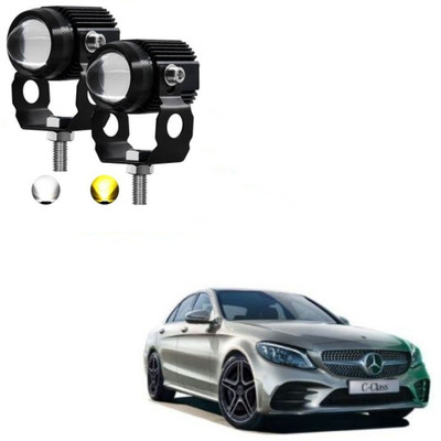 AUTOGARH Driving LED Fog Light For Mercedes Benz C220 Car Fancy Lights(Black, White)