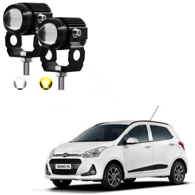 AUTOGARH Driving LED Fog Light For Hyundai grand i10 Car Fancy Lights(Black, White)