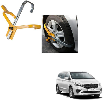 AuTO ADDiCT Full Cover 13x17 Anti Theft Clamp SUV Tire Boot Claw Lock For KIA CARNIVAL Wheel Lock