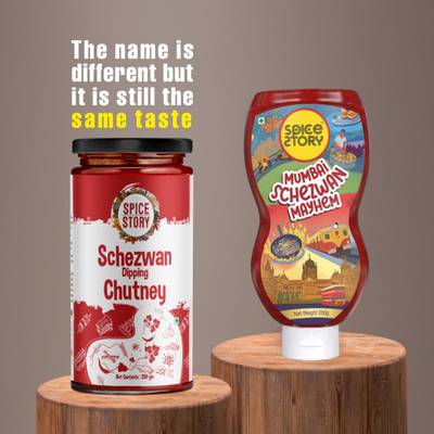 Spice Story Schezwan Dipping Chutney, Hot And Spicy, Perfect Blend Of Flavors Chutney Paste  (200 g)