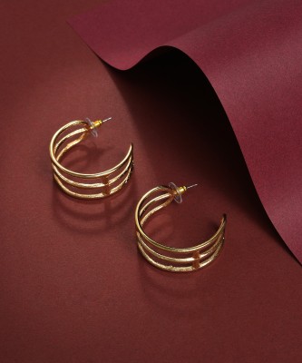 SOHI Trendy Designer Studs Brass Stud Earring