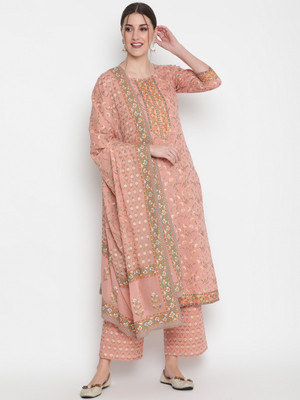 GLAM ROOTS Women Kurta Palazzo Set