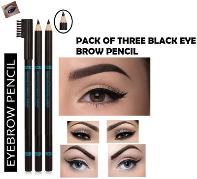 MYEONG BEST AND PERFECT WATER PROOF BLACK EYE BROW PENCIL(BLACK)