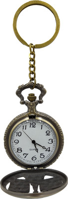 gtrp Metal Pocket Watch Keychain, Antique Clock keyring Key Chain Key Chain