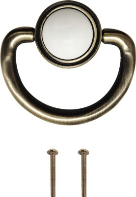 Volo Oval Drawer Puller Knob for Drawers and cabinets (Pack of 1) (Antique) Stainless Steel Cabinet/Drawer Handle(Gold)