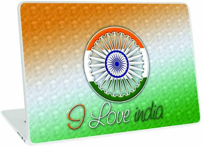 Galaxsia Love India Vinyl Laptop Skin/Sticker/Cover/Decal Compatible vinyl Laptop Skin Compatible for 14 inch(Theme: Nature)