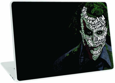 Galaxsia Joker Typography Face D1 Vinyl Laptop Skin/Sticker/Cover/Decal Compatible vinyl Laptop Decal 17.3