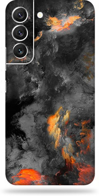 WeCre8 Skin's Samsung Galaxy S22 5g, Black Clouds Mobile Skin(Multicolor)