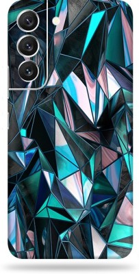 WeCre8 Skin's Samsung Galaxy S22 5g, Polygon Blue Mobile Skin(Multicolor)