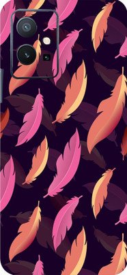 Mclaxa Colour Wing Mobile Back Skin, Colour Wing, Vivo T1 Mobile Skin(Colour Wing Skin With Super Matte Finish)