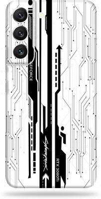 WeCre8 Skin's Samsung Galaxy S22 5g, Cyberpunk White Mobile Skin(Multicolor)