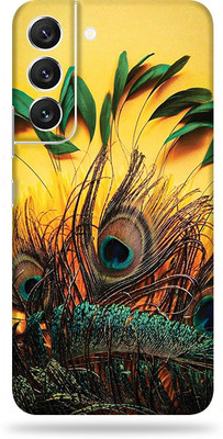 WeCre8 Skin's Samsung Galaxy S22 5g, Vasudev Pankh Mobile Skin(Multicolor)