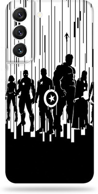WeCre8 Skin's Samsung Galaxy S22 5g, Avengers B&W Mobile Skin(Multicolor)