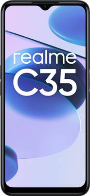 realme C35 (Glowing Black, 64 GB)  (4 GB RAM)