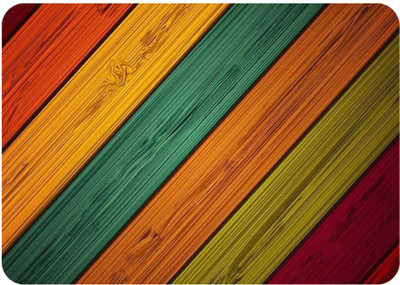 RAWAT TRADERS Wood pattern Multicolor Mousepad FKMP006 Non Slip Base Mousepad(Multicolor)