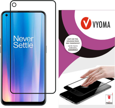 VYOMA Edge To Edge Tempered Glass for OnePlus Nord CE 5G, OnePlus Nord CE 2 5G, OnePlua Nord 2, OnePlus Nord 2T(Pack of 1)
