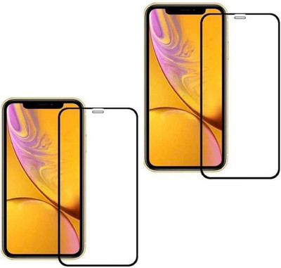 Nathaccessories Edge To Edge Tempered Glass for EDGE TO EDGE TEMPERED GLASS FOR I. PHONE 11 / I. PHONE XR(Pack of 2)