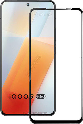Hyper Edge To Edge Tempered Glass for iQOO 9 5G(Pack of 1)