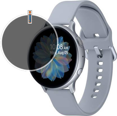 QZXCEON Screen Guard for SAMSUNG Galaxy Watch Active 2 SMARTWATCH SCREEN GUARD(Pack of 1)