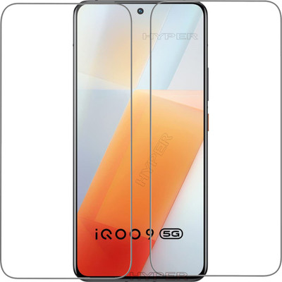 Hyper Tempered Glass Guard for iQOO 9 5G(Pack of 2)