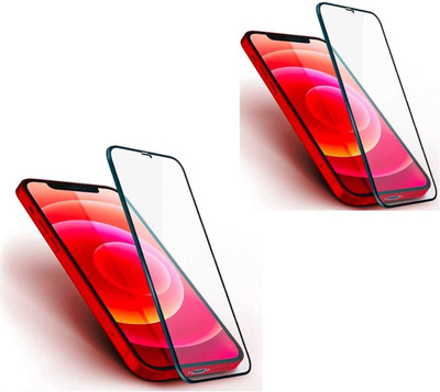 Nathaccessories Tempered Glass Guard for EDGE TO EDGE TEMPERED GLASS FOR I. PHONE 12 MINI(Pack of 2)