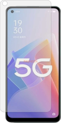 Fasheen Tempered Glass Guard for OPPO A96 PFUM10 (Flexible Shatterproof)(Pack of 1)