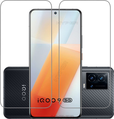 Hyper Tempered Glass Guard for iQOO 9 5G(Pack of 2)