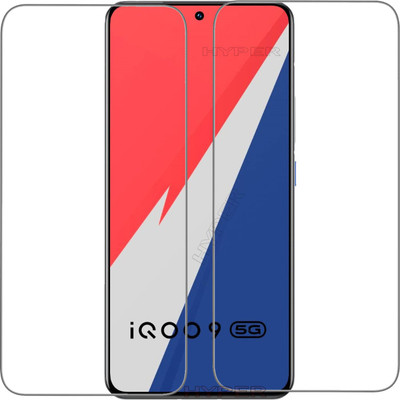 Hyper Tempered Glass Guard for iQOO 9 5G(Pack of 2)
