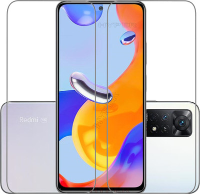 Hyper Tempered Glass Guard for Mi Redmi Note 11 Pro(Pack of 2)
