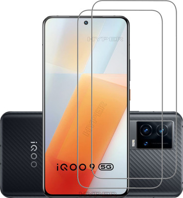 Hyper Tempered Glass Guard for iQOO 9 5G(Pack of 2)