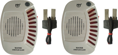 APNA KANHA Water Tank Overflow Alarm (WA-1DC) with SS Sensor Battery Operated (Pack of 2) Wired Sensor Security System