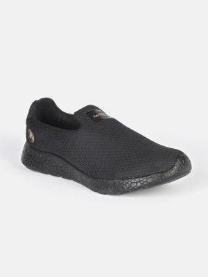 Aqualite LMX00107G Running Shoes For Men(Black, Gold)