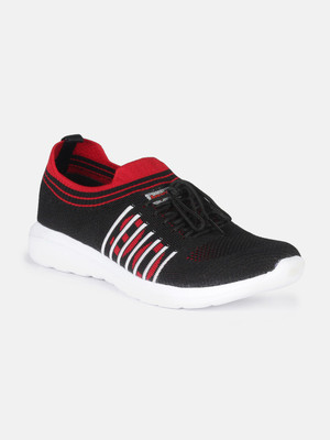 Aqualite LRF00102G Running Shoes For Men(Black, Red , 8)
