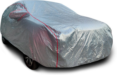 PAGORA Car Cover For Mahindra e-Verito (With Mirror Pockets)(Silver)