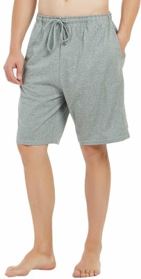 URBAN ADVENTURE Solid Men Black Basic Shorts