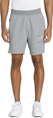 PUMA Printed Men Grey Regular Shorts