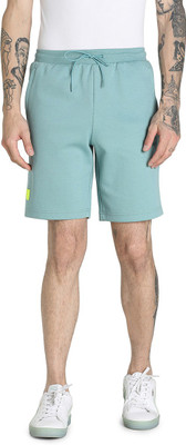 PUMA Printed Men Blue Regular Shorts
