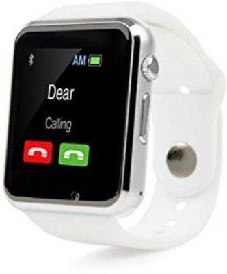 Gazzet 4G A1 Black watch, calling Smartwatch(White Strap, Free)