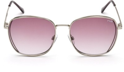 IRUS Retro Square Sunglasses(For Women, Violet)