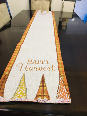 BOE Multicolor 178 cm Table Runner(Organic Cotton)