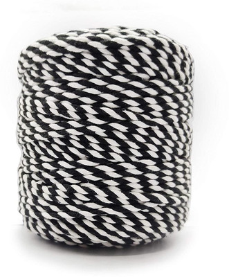 Ananta Black&white Thread(100 m Pack of1)
